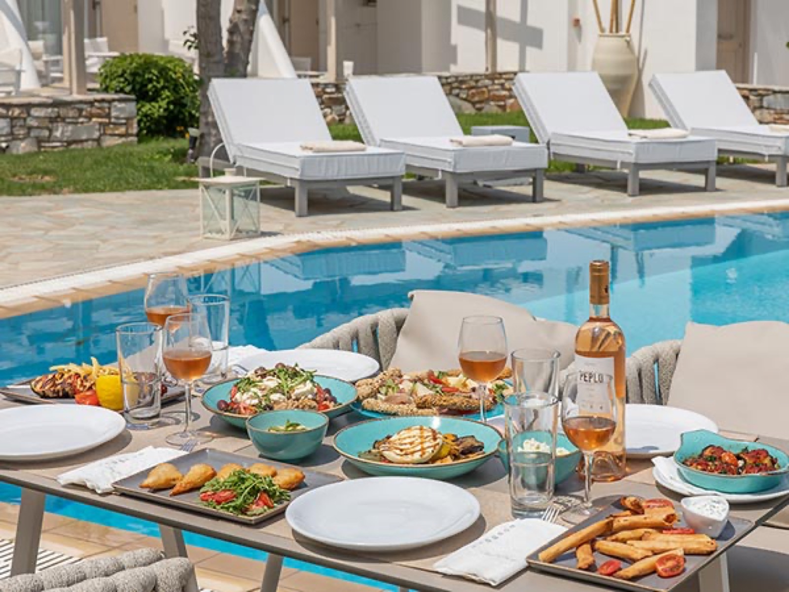 Dinner on the terrace